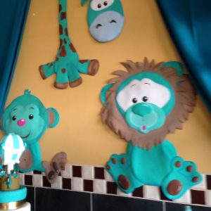 decoracion baby shower safari